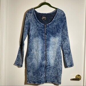 A-3#34 By Thrill denim washed dress